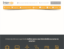 Tablet Screenshot of intervip.tur.br